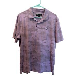⭐️ Men’s Oakley Purple Camo Golf Polo Shirt. Size Large Preppy
Trendy Everyday